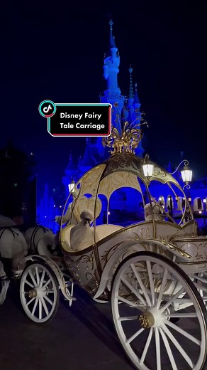 Magical Disney Fairy Tale Carriage Experience at Disneyland Paris