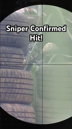 Tokyo Marui VSR 10 Airsoft Sniper Confirmed Hit!