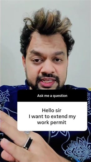 I want to extend my work permit