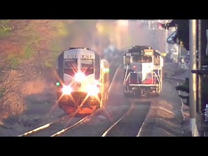3 Trains Behind Each Other | Rush Hour Trains on the Main/Bergen County Line