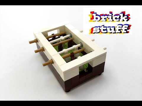 How to Build a Working LEGO Table Football / Table Soccer [Tutorial]
