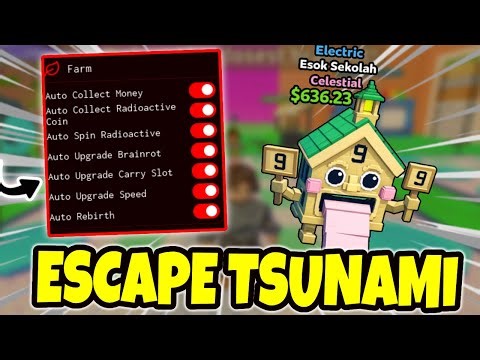 [UPD] Escape Tsunami For Brainrots Script (PASTEBIN 2026) (AUTOFARM , DUPE , AUTO COLLECT)
