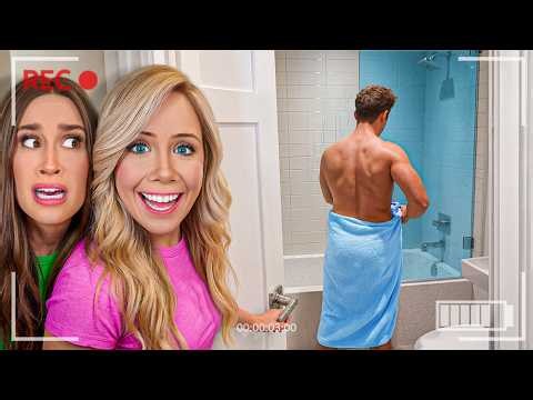 WE LIVED IN MY CUTE NEIGHBORS HOUSE WITHOUT HIM KNOWING...