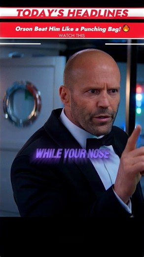 He Became Orson’s PUNCHING BAG! 😱🔥 | Jason Statham #operationfortune #jason #jasonstatham #cinematic