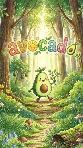 The Avocado Song 🥑 | Fun & Healthy Fruits for Kids!