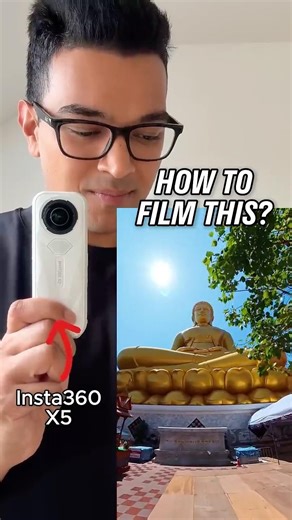 Insta360 X5: How To Film And Edit A Tilt Up Shot In The Insta360 App