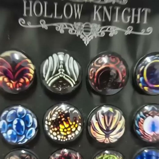 Hollow Knight Magnetic Charm Set