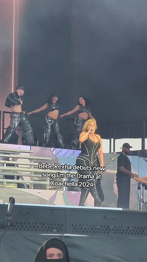 Bebe Rexha Debuts New Song 'I'm the Drama' at Coachella 2024