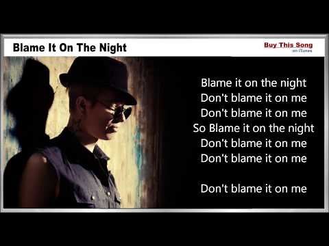 Blame It On The Night Lyrics - Calvin Harris