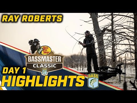 Highlights: Day 1 of Bassmaster CLASSIC at Ray Roberts