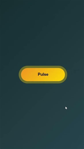 Flashy Pulse Button Animation🔥HTML CSS |#coding #shorts #button #programming #csstricks #trend