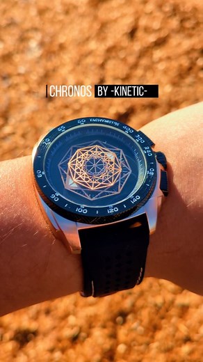 Introducing Chronos by -KINETIC-: Where time meets artistry. 🕰️✨ Unleash your individuality with a timepiece that's as unique as you are. Chronos isn't just a watch; it's a statement, a conversation starter, and a new way to experience every moment. Inspired by ancient sundials, our innovative triangle system invites you to see time in a whole new light. It's not just about hours and minutes – it's about embracing your journey through life with fresh perspective. Available in sleek stainless st