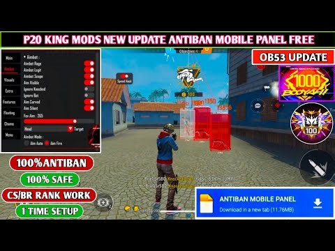 Panel For Mobile FF | Free Fire Hack New 🔥 FF Panel | Free Fire Panel Ob53 ✅ FF Max Injector 2026 l