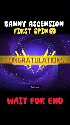 Good Luck 🤞 Bunny Bandal 5th Spin Claim 😲 Bunny Ascension Events #shorts #freefire #banny