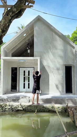 Bangun Rumah 70 Juta: Hari ke-32 — Rumah Selesai Tinggal Ngecat