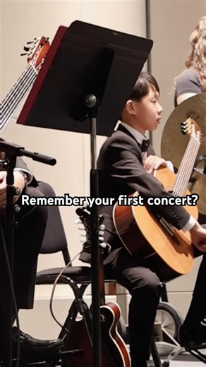 Do you remember the nerves of your first concert?
