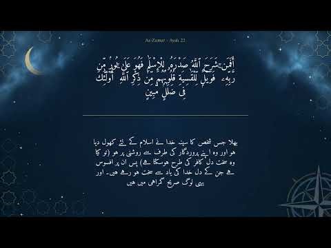 Surah Az-Zumar (الزمر) | When You Need Hope in Allah’s Mercy | Urdu Translation