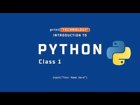 Class 1 | Python