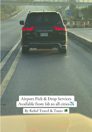 Airport Pick & Drop Services | Rebel Travel & Tours Islamabad
