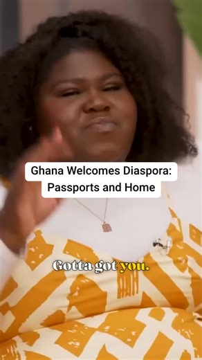 @mediabriefhq on Instagram: "Gabourey Sidibe's experience at Ghana's Door of No Return is incredibly moving. She shares how Ghana is actively welcoming the diaspora back - literally handing out passports and greeting visitors with "Welcome back, sister. Welcome back, brother." What was once a door of no return has become a door of welcome and healing. Ghana's acknowledgment of their role in history and their commitment to making amends through citizenship and community is powerful. This transfor