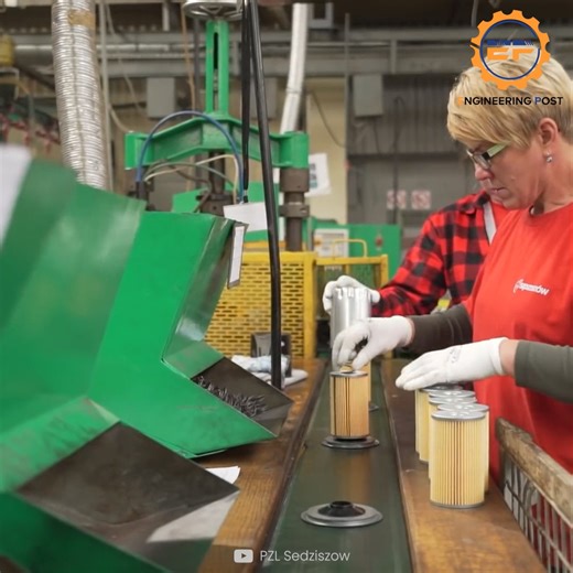 Production Process of Oil and Fuel Filters Inside the Plant | Engineering Post