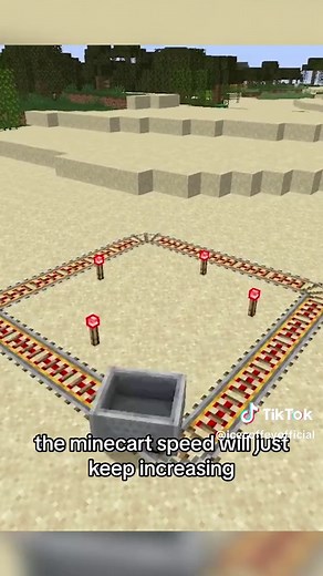 Minecraft 1.21 Minecart Speed Buff Tutorial for Bedrock Edition