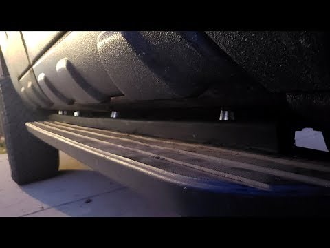 Installing Silverado Side Steps on a Cladded Avalanche