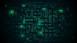 Abstract Binary Code, Matrix Background