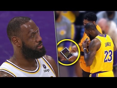 LeBron James FUNNY MOMENTS