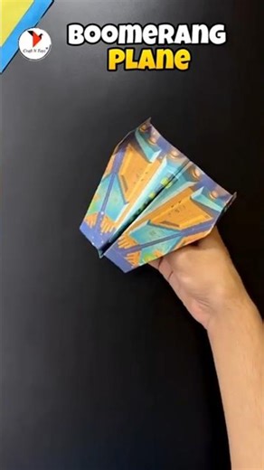 🤑world best boomerang plane ✈️ | LYSK #shorts