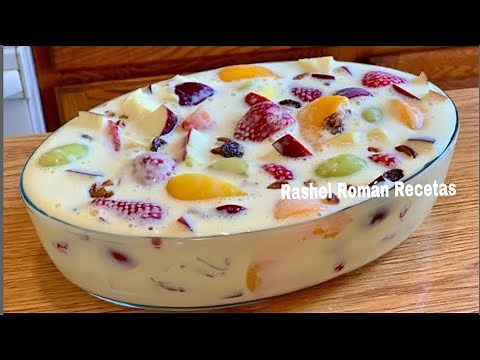 Extra delicious cheese and fresh fruit dessert 😋