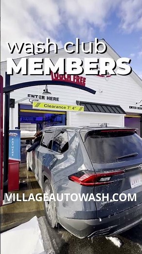 Your Vehicle Needs a Bath! Village Auto Wash, Westminster MA OPEN 24 HOURS