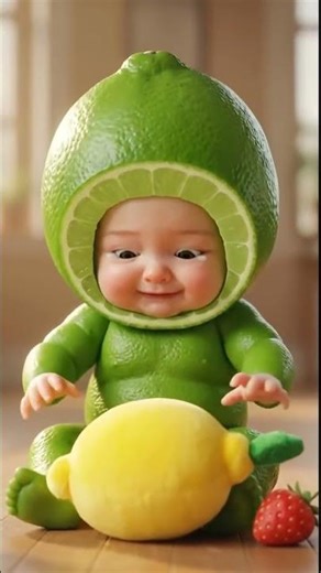 Lemon Baby crying 🧸🍋cute#Baby#ai#fyp#crying #baby#shorts 🧸🍋