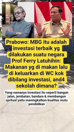 Prabowo vs Prof Ferry🔥 #shorts #viral #viralvideo