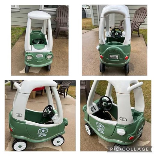 Personalized Mini License Plate Set for Cozy Coupe: 3D Printed Ride-on Car Tags - Etsy