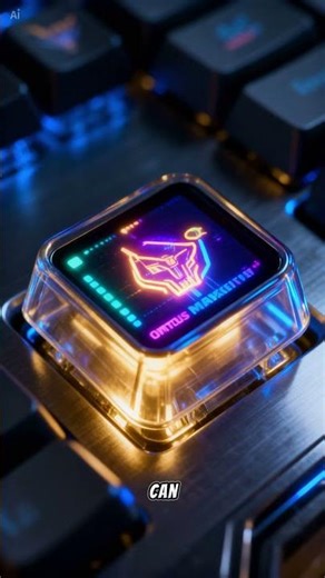 This Keyboard Can Change Its Keys 😳 #shorts