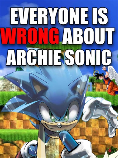 Why EVERYONE IS WRONG about ARCHIE SONIC | Archie Sonic REBUNKED #sonictok #fyp #viral