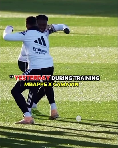 New Duo Celebration! Mbappé x Camavinga 🔥#shorts #mbappe #realmadrid #camavinga #duo #celebration