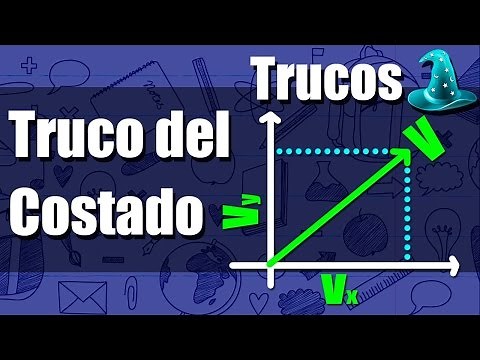 Como Descomponer un Vector Rápidamente |Truco del costado|