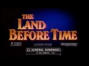 The Land Before Time commercial 1988