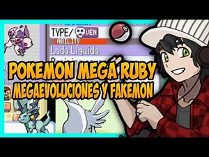 El MEJOR hack rom GBA? 👉 POKÉMON ⚡️MEGA RUBY⚡️ESPAÑOL con MEGAEVOLUCIONES y futuros GALAR