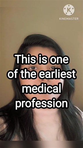 Earliest medical profession in the world... #history