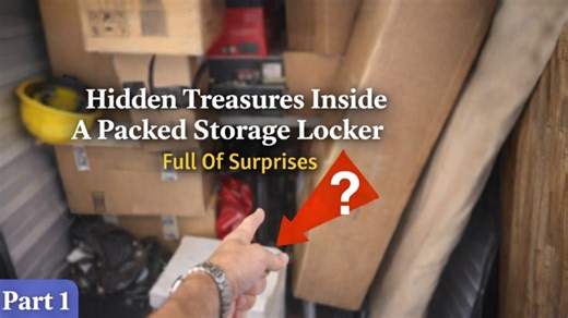 Hidden treasures inside a packed storage locker full of surprises part 1