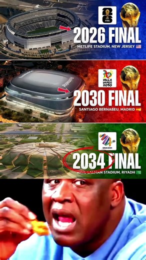 Where the Next FIFA World Cup Finals Will Be Played 🏟️