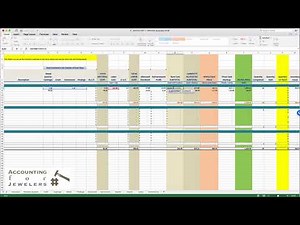 Inventory Tracking and Pricing Spreadsheet Tutorial by Accounting for Jewelers