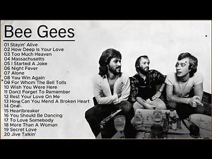 BEE GEES Legendary Hits ~ BEE GEES Hits 70s 80s 90s Full Album 1080p 30fps H264 128kbit AAC