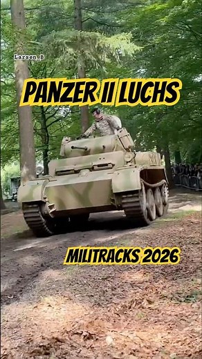 RARE Panzer II Luchs & captured French Armor 🇩🇪🇫🇷 #militracks #panzer #tankmuseum #ww2 #shorts