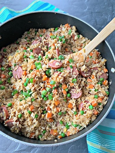 Kielbasa Fried Rice | An Affair from the Heart