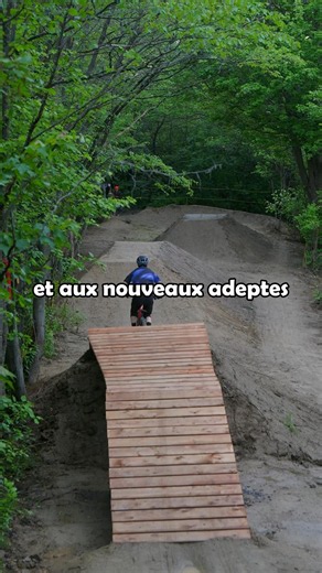 Bienvenue au Parc urbain Le Transit à Donnacona 🙌 #mtb #downhill #quebec