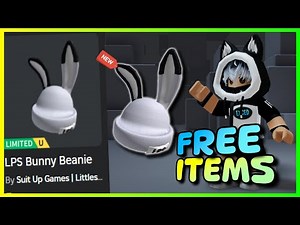 New FREE LIMITED UGC items 🤩😍, How to get FREE UGC LIMITED ITEMS LPS Bunny Beanie on ROBLOX - Roblox